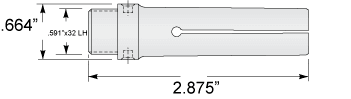 7/16 Gridley Feed Finger 4.4MM Round (0.1732)